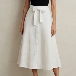 Ralph Lauren Linen Midi